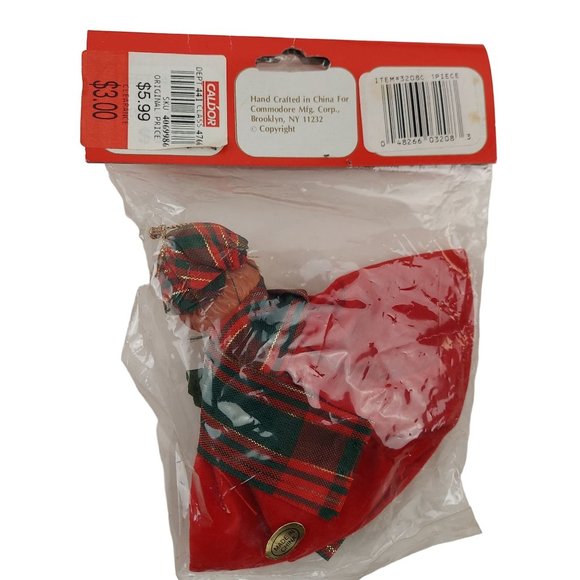 Commodore Holiday Decorations Hanging Tree Christmas Ornament Christmas Caroler - Picture 6 of 7